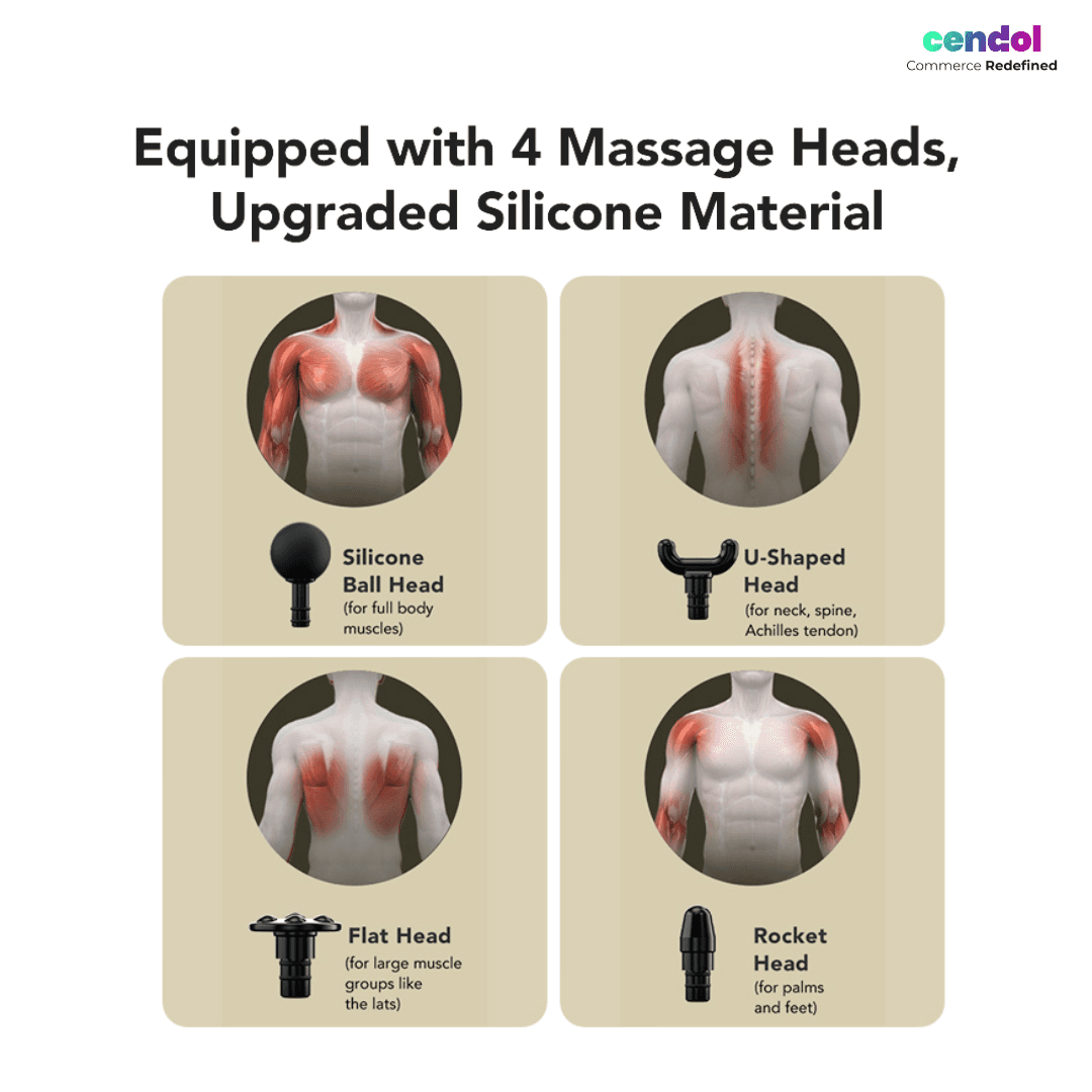 SKG F1 Pro Massage Gun - Thumbnail 6