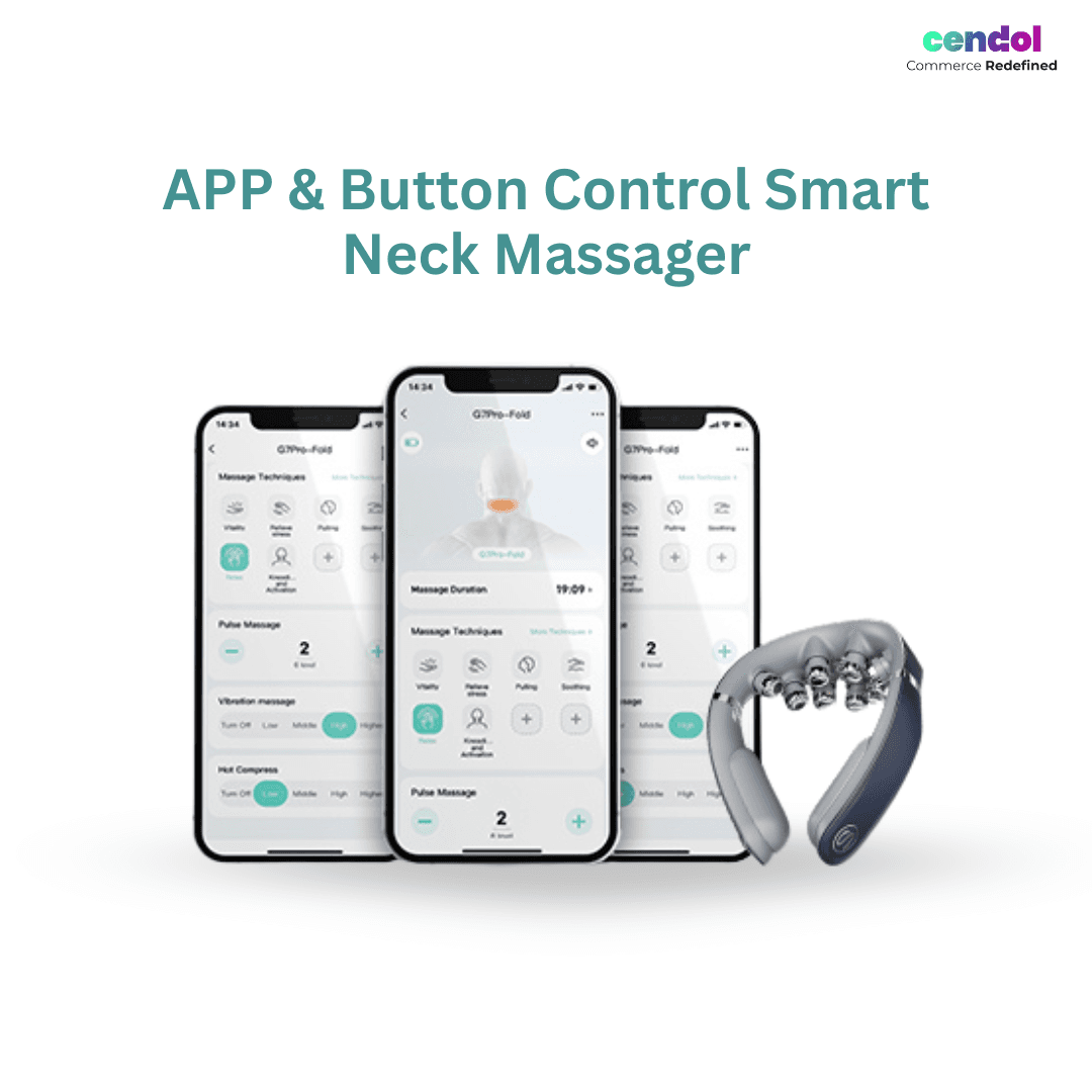 SKG G7Pro-Fold Neck Massager - Thumbnail 3