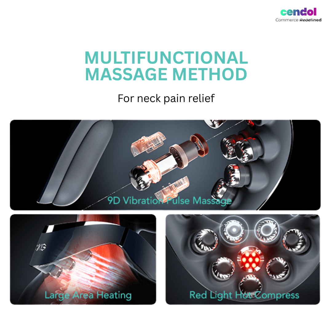 SKG G7Pro-Fold Neck Massager - Thumbnail 5