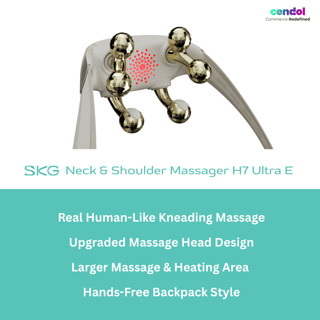 SKG H7 Ultra E Shoulder & Neck Massager - Thumbnail 2