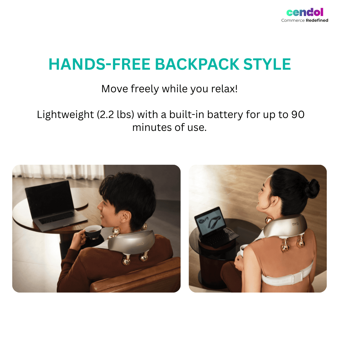 SKG H7 Ultra E Shoulder & Neck Massager - Thumbnail 4