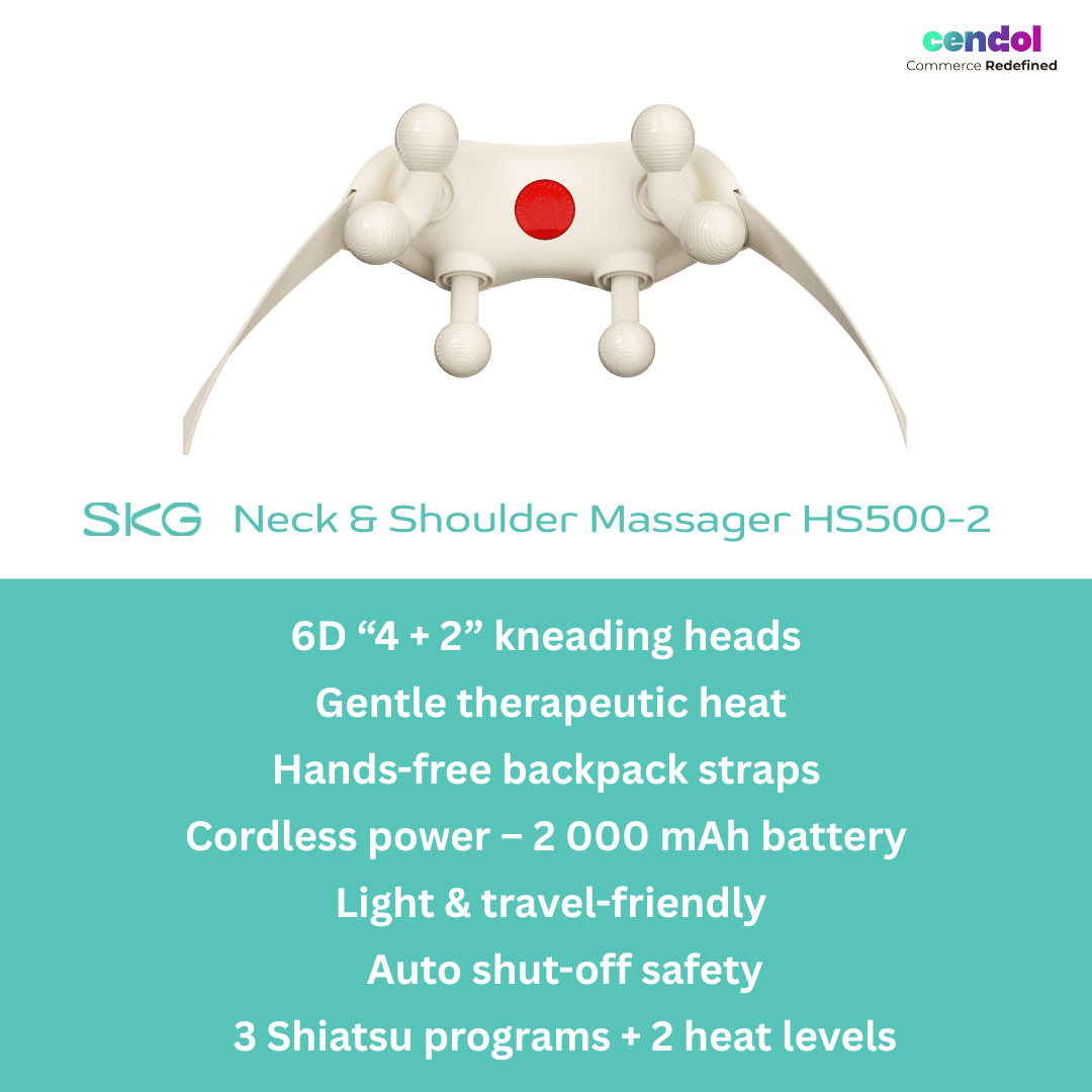 SKG HS500-2 Shoulder & Neck Massager - Thumbnail 2