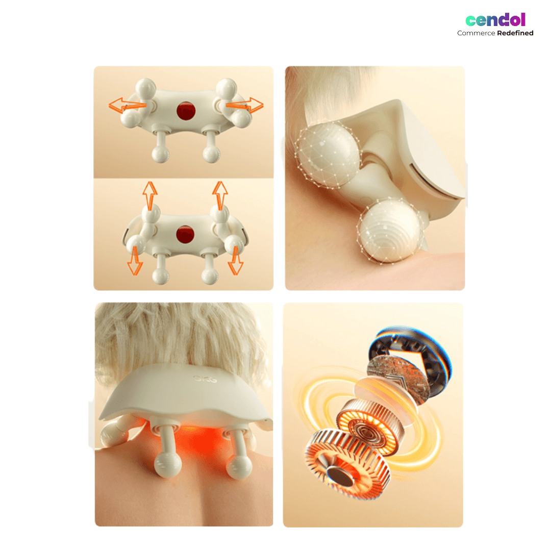 SKG HS500-2 Shoulder & Neck Massager - Thumbnail 5