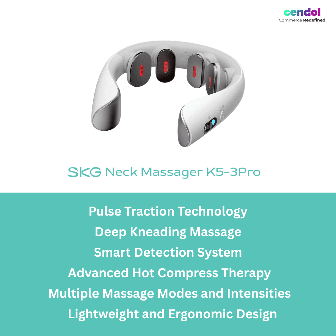 SKG K5-3Pro Neck Massager - Thumbnail 2