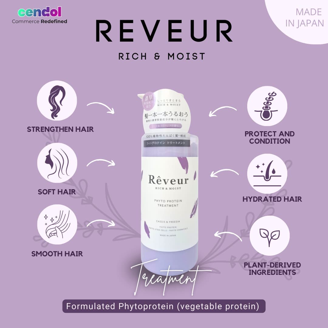 Reveur Rich & Moist Phyto Protein Treatment - Thumbnail 2