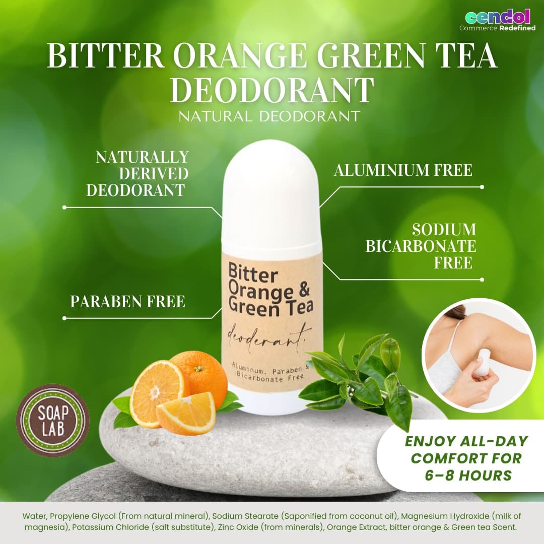 Bitter Orange & Green Tea Deodorant - Thumbnail 2