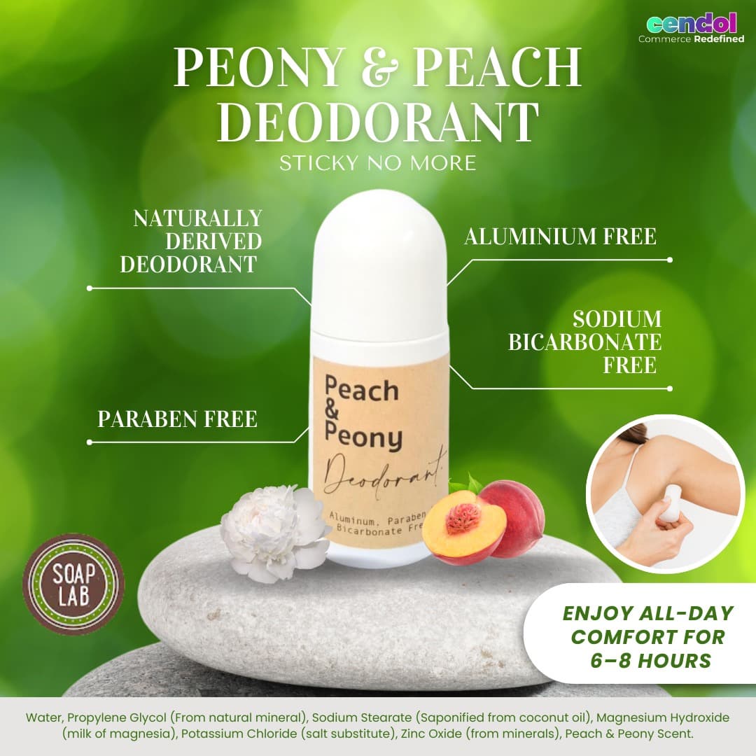 Peach & Peony Deodorant - Thumbnail 2
