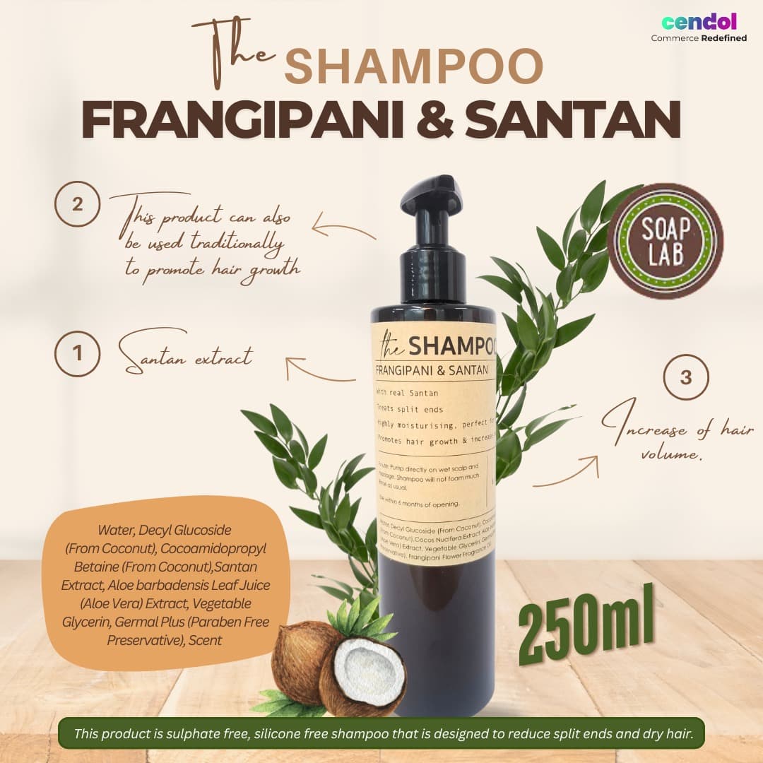 Frangipani & Santan The Shampoo - Thumbnail 2
