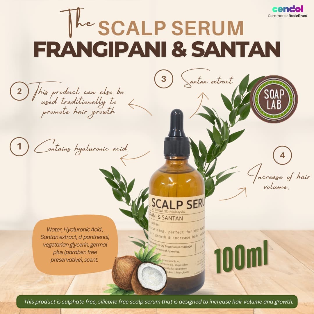 Frangipani & Santan Scalp Serum - Thumbnail 2