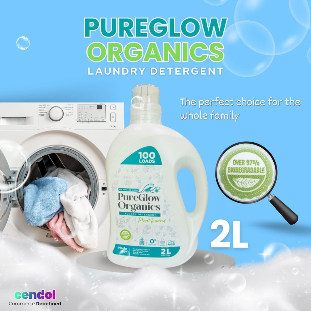PureGlow Organics Laundry Detergent - Thumbnail 2