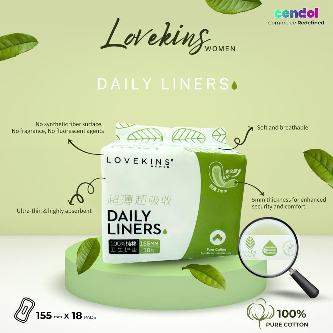 Daily Liners 155mm (18pc/Pack) - Thumbnail 2