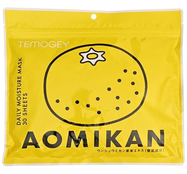 Temogey Daily Moisture Mask Aomikan (30 Sheets)