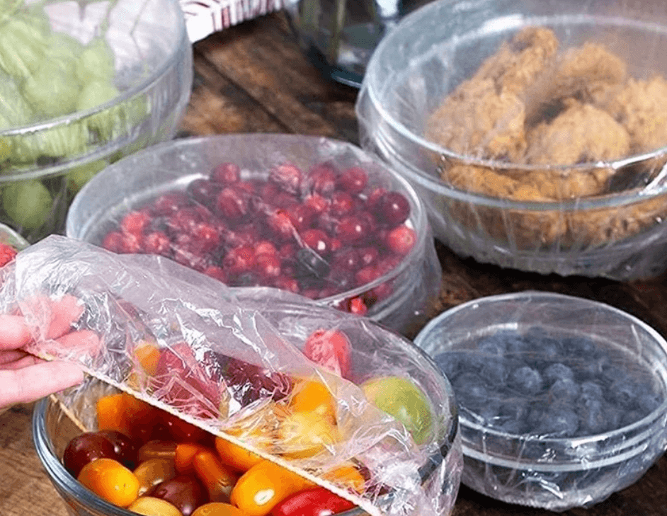 Food Grade Preservative Film Storage Covers Disposable Plastic Wrap - Thumbnail 3