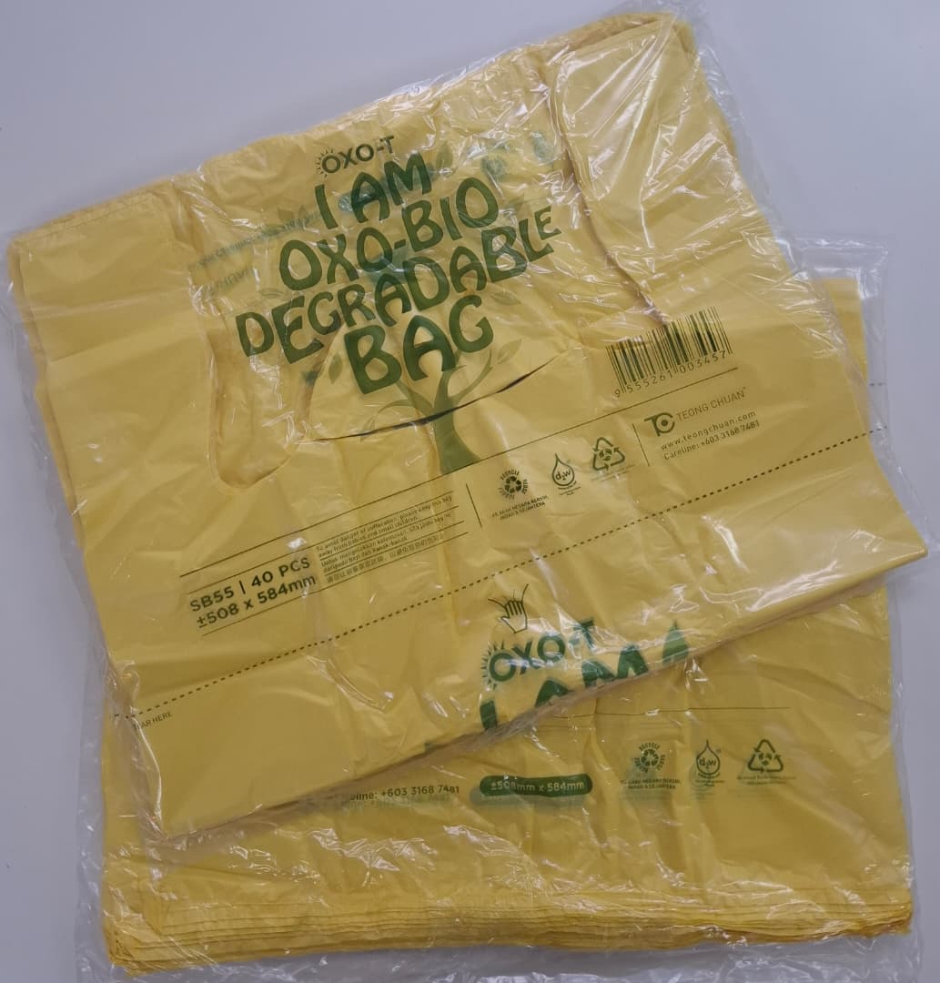 Singlet Bag - Oxo Biodegradable (40pcs)